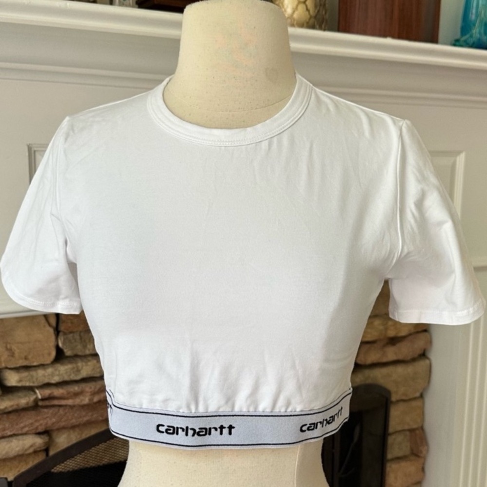Carhartt Wip Script Crop Top - image 1